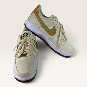 Nike Air Force 1 '07 LX Happy Pineapple Women's Size 6 NWOT Cork CZ1631-100